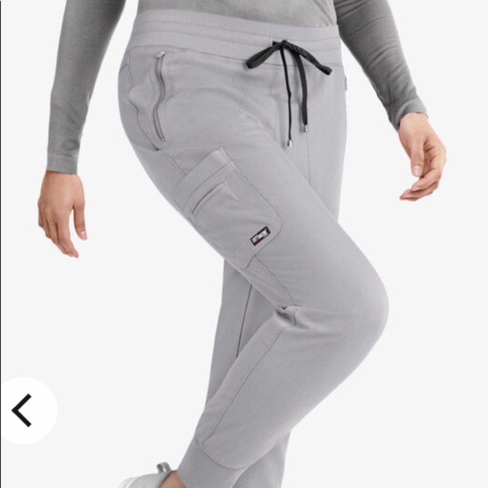 Grey's Anatomy Spandex STRETCH Eden Women's 5-Pocket Cargo Jogger Scrub Pants